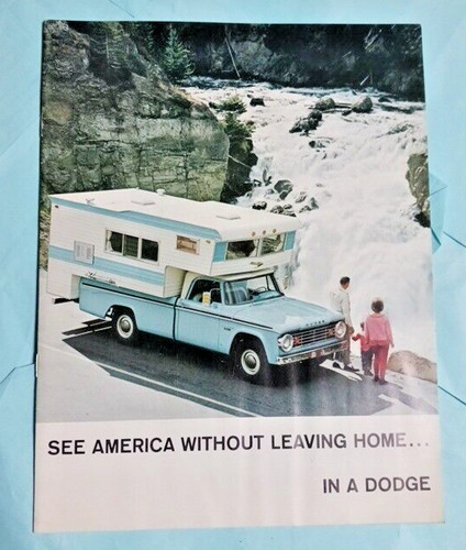 1966 dodge camper original - camper,