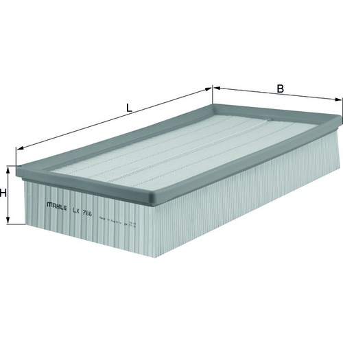 Air filter fits multivan - air,